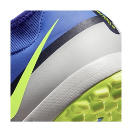 Nike Phantom GT2 Academy Df Tf M DC0802-570 chaussures de football multicolore bleu 6