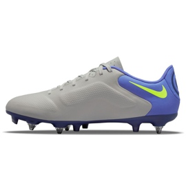 Nike Tiempo Legend 9 Academy SG-Pro Ac M DB0628-075 chaussures de football gris, bleu gris 1