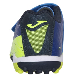 Chaussures de football Joma Super Copa 2104 Tf Jr SCJW.2104.TF.V noir, bleu, jaune bleu 3