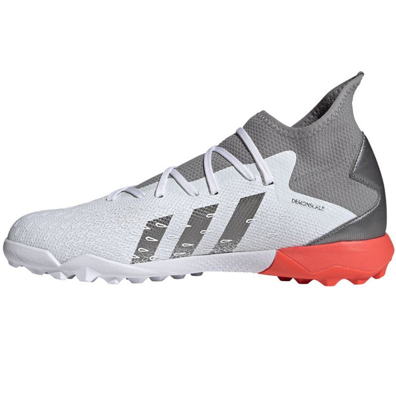 Chaussures de foot Adidas Predator Freak.3 Tf M FY6309 gris, blanc gris 1