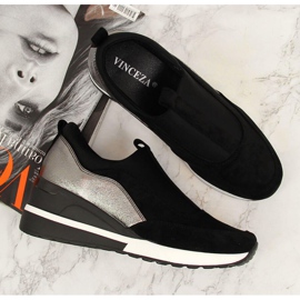 Baskets compensées W Vinceza WM790B noir le noir 4