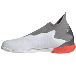 Chaussures de football Adidas Predator Freak.3 Ll In M FY7823 gris, blanc gris 1 Chaussures de football Adidas Predator Freak.3 Ll In M FY7823 gris, blanc gris 1