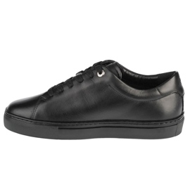 Chaussures Tommy Hilfiger Crest Sneaker FW0FW05922-BDS le noir 1
