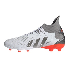 Chaussures de foot Adidas Predator Freak.2 Fg M S24190 gris, blanc gris 1