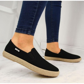 Espadrilles Big Star W DD274017 noir le noir 2