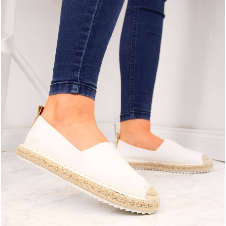 Espadrilles Big Star W HH274493 blanc blanche 2 Espadrilles Big Star W HH274493 blanc blanche 2