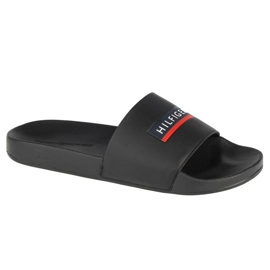 Tommy Hilfiger Seasonal Embossed Pool Slide M FM0FM03792-BDS le noir 2