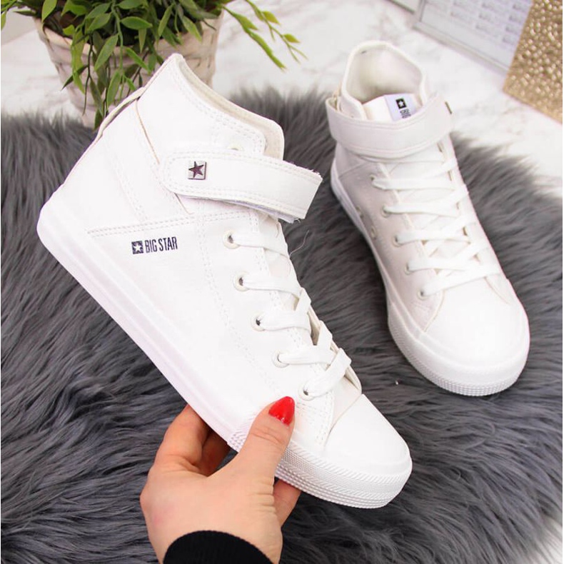 Baskets velcro Big Star W V274541SS20 blanc 1