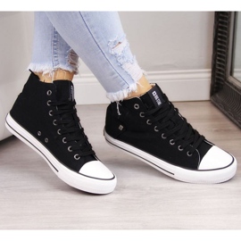 Baskets montantes Big Star W DD274330 noir le noir 2