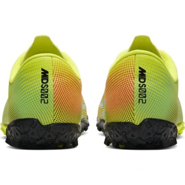 Chaussure de football Nike Mercurial Vapor 13 Academy Mds Tf Jr CJ1178 703 bleu vert vert 3