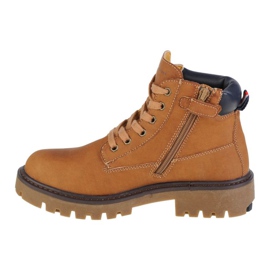 Bottine à lacets Tommy Hilfiger W T3B5-32088-0777206 jaune 1