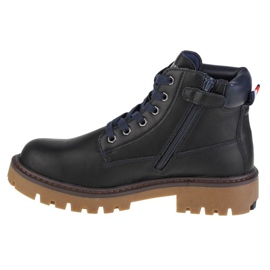 Bottine à lacets Tommy Hilfiger W T3B5-32088-0777800 bleu 1