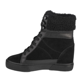 Calvin Klein Hidden Wedge Warm Chaussures W YW0YW00439-0GJ le noir 1