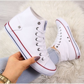 Baskets montantes Big Star W DD274332 blanc blanche 1 Baskets montantes Big Star W DD274332 blanc blanche 1