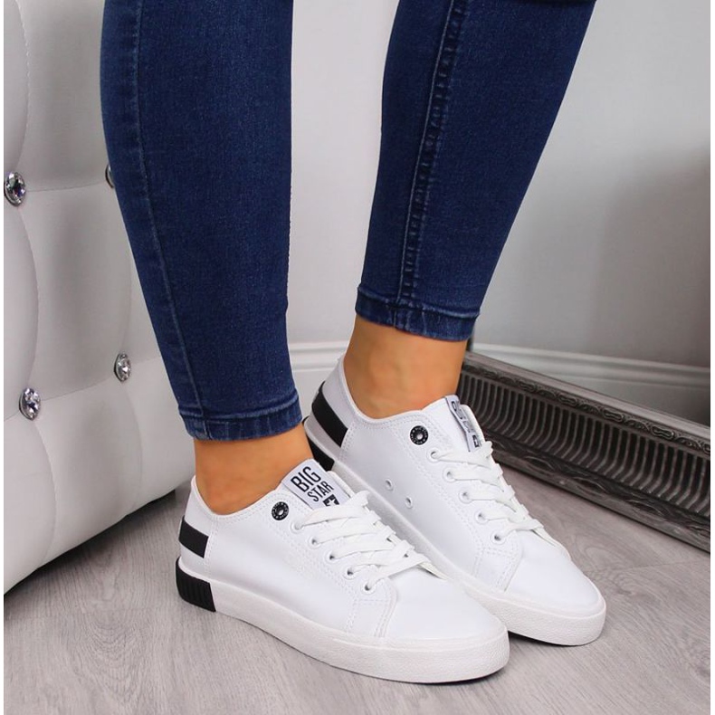 Baskets basses Big Star W FF274175 blanc 2