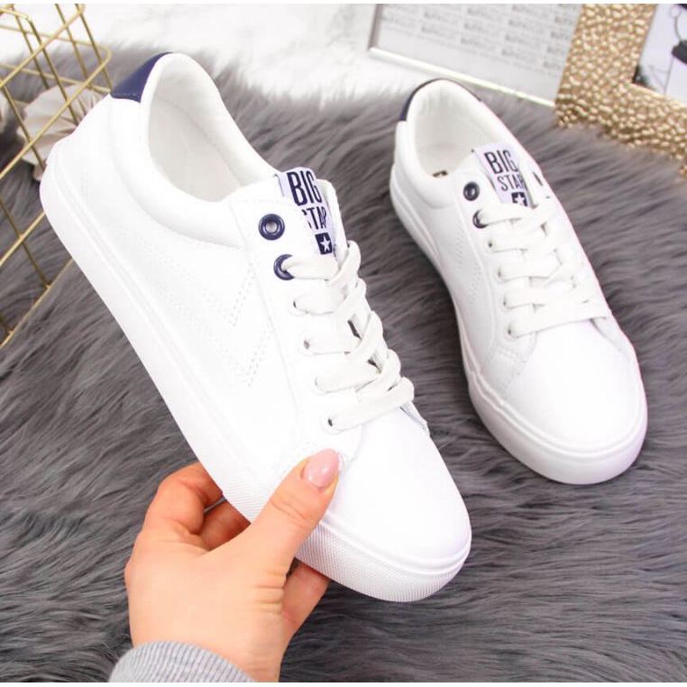 Baskets basses Big Star W BB274211 blanc 1