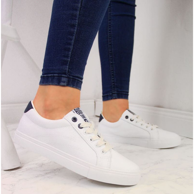 Baskets basses Big Star W BB274211 blanc 2
