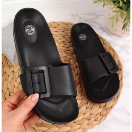 Chaussons de plage noirs Big Star W FF274A389 1