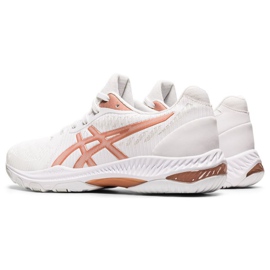 Asics Netburner Ballistic Ff 2 W 1052A033 102 chaussures de volley-ball blanche blanche 3