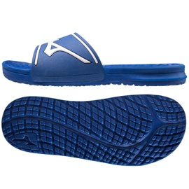 Mizuno Relax Slide II M 11GJ202027 blanche bleu 1