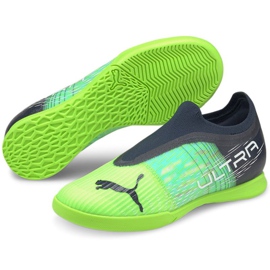 Chaussures de foot Puma Ultra 3.3 It Jr 106591 04 multicolore vert 1