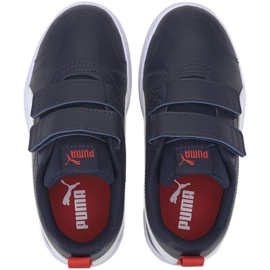 Puma Courtflex v2 V PS Jr 371543 01 le noir 1