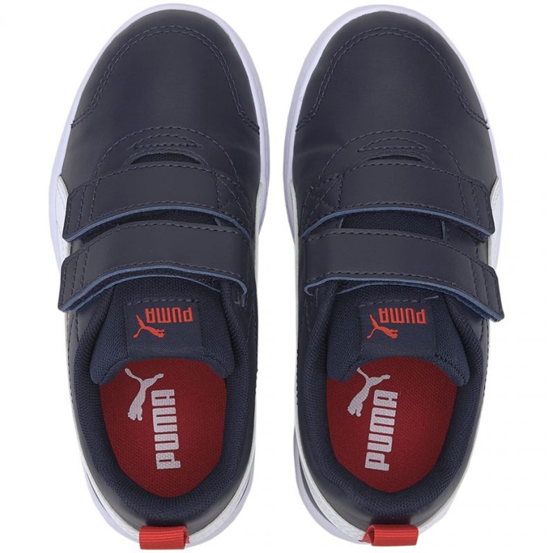 Puma Courtflex v2 V PS Jr 371543 01 noir 1
