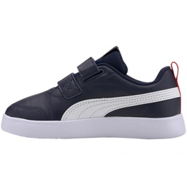Puma Courtflex v2 V PS Jr 371543 01 le noir 2