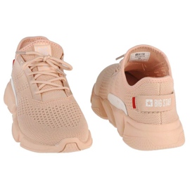 Big Star Chaussures grandes étoiles JJ274272 rose 2 Big Star Chaussures grandes étoiles JJ274272 rose 2