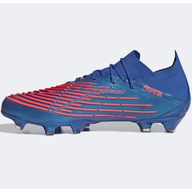Adidas Predator Edge.1 L Fg M H02954 chaussures de football bleu bleu 1