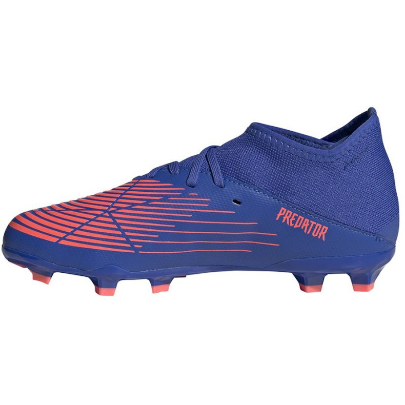 Chaussures de foot Adidas Predator Edge.3 Fg Jr GW2361 bleu bleu 1 Chaussures de foot Adidas Predator Edge.3 Fg Jr GW2361 bleu bleu 1