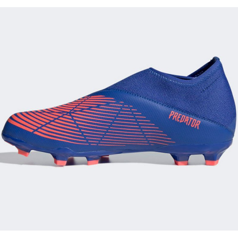 Chaussures de football Adidas Predator Edge.3 Ll Fg Jr GW2359 bleu bleus et bleu marine 1