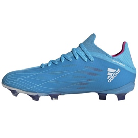Chaussures de football Adidas X Speedflow.1 Fg Jr GW7461 bleu bleu 1 Chaussures de football Adidas X Speedflow.1 Fg Jr GW7461 bleu bleu 1