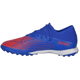Chaussures de football Adidas Predator Edge.3 L TF M GX2632 bleu bleu 1