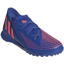 Chaussures de football Adidas Predator Edge.3 Tf Jr GX2640 bleu bleu 3
