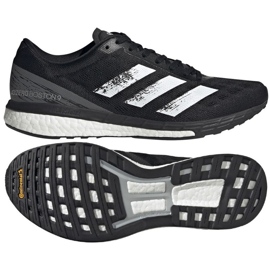 Adidas Adizero Boston 9 M GY6547 chaussures de course blanc noir 1