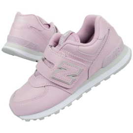 Chaussures New Balance Jr YV574ERP rose 1