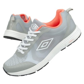 Chaussures Umbro W UMFL0018-01GW blanche orange gris 1