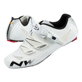 Chaussures vélo Northwave Torpedo Srs M 80141003 50 blanche 1