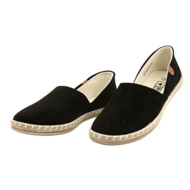 Espadrilles noires pour femme News 20TX022416 le noir 7