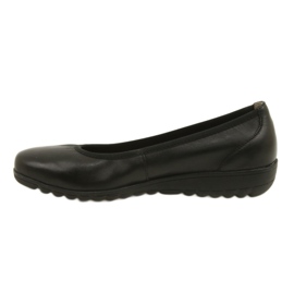 Caprice Ballerine Nappa Noire 9-22161-28 4