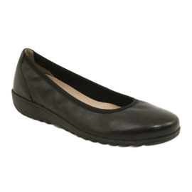 Caprice Ballerine Nappa Noire 9-22161-28 3