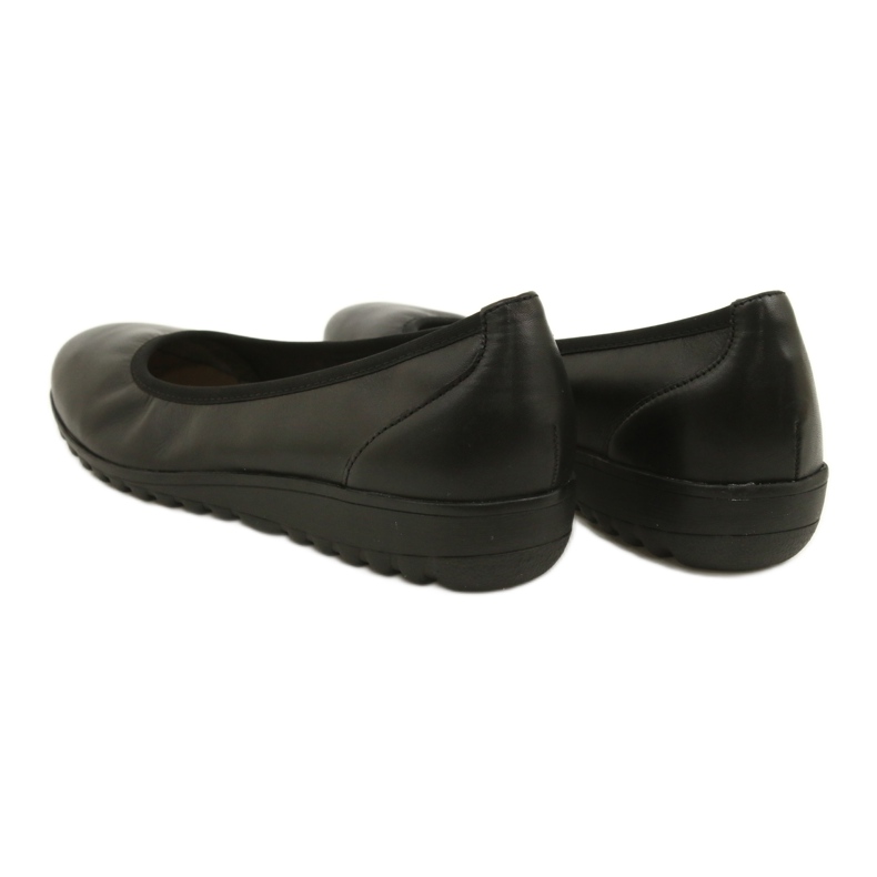 Caprice Ballerine Nappa Noire 9-22161-28 6