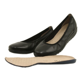 Caprice Ballerine Nappa Noire 9-22161-28 9
