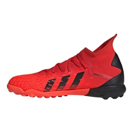 Chaussures Adidas Predator Freak.3 Tf M FY6311 oranges et rouges 1