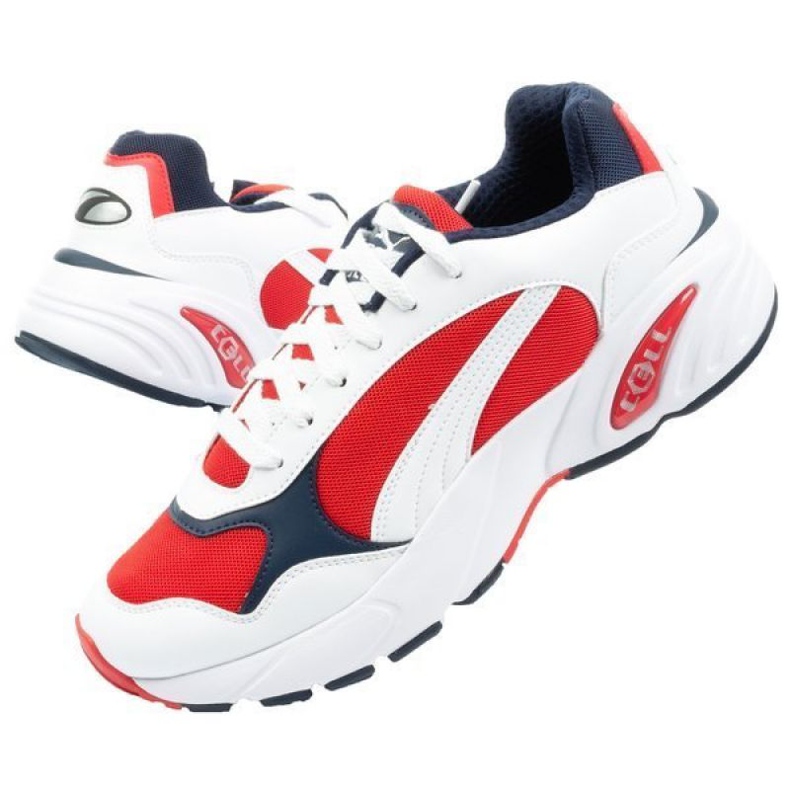 Puma Cell Viper Running M 369505 03 blanche rouge 1