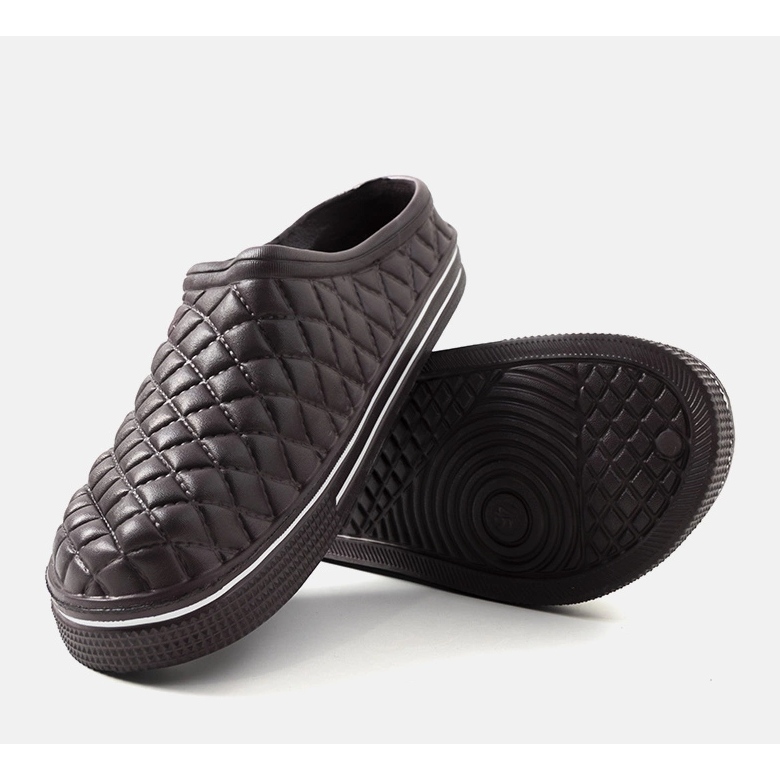 Tongs homme Caltare marron brun 2