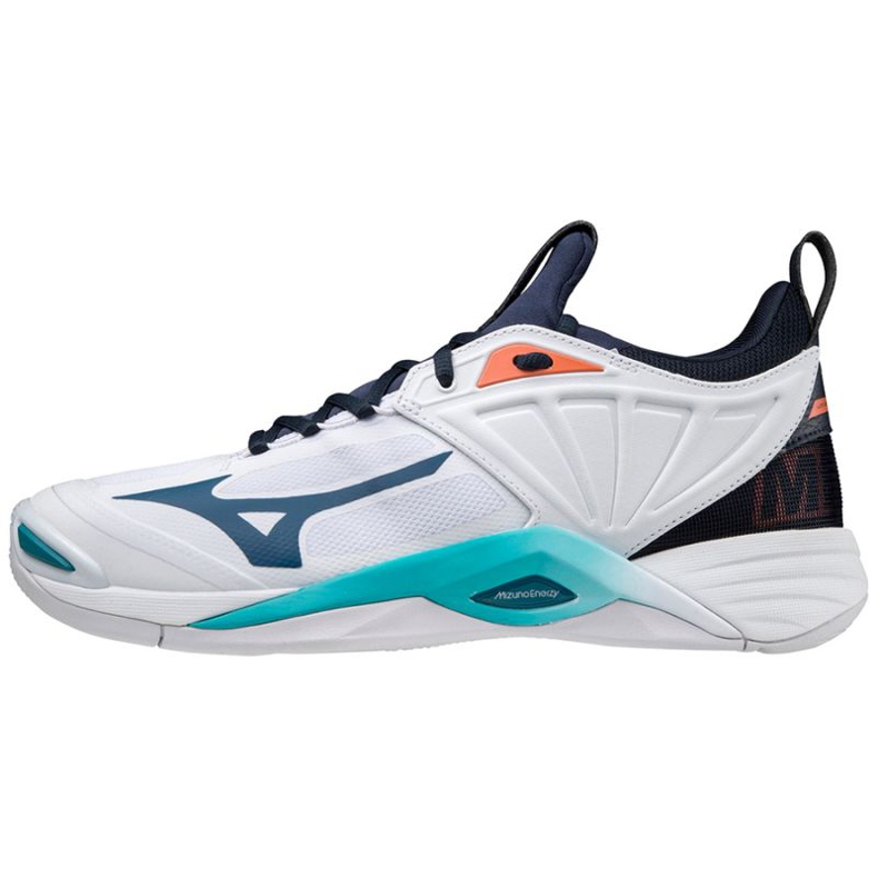 Mizuno Wave Momentum 2 M V1GA211236 chaussures de volley-ball blanc blanc 1