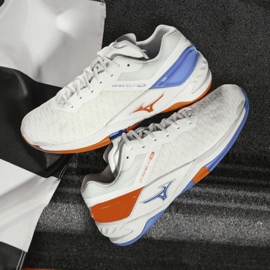 Chaussures indoor Mizuno Wave Stealth Neo M X1GB200025 blanche blanche 2 Chaussures indoor Mizuno Wave Stealth Neo M X1GB200025 blanche blanche 2
