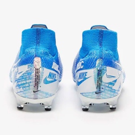 Nike Mercurial Superfly 7 Elite Ag Pro M AT7892 414 bleu blanc chaussures multicolore 3